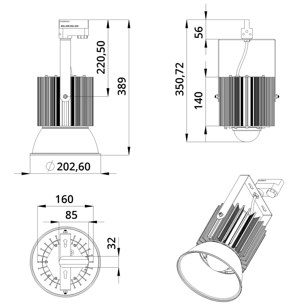 Трек v2.0 60 4500К 45°