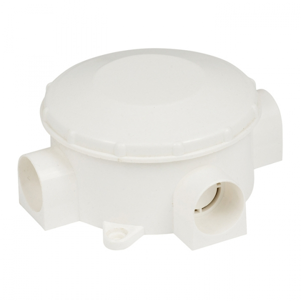 Коробка расп. ОП  3-х рожковая  КМР-040-040 белая (70х35) EKF PROxima