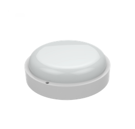 Светильник Gauss ECO IP65  D160*53 12W 940lm 4000K ЖКХ круглый c оптико-аккустическим сенсором в термоусадке