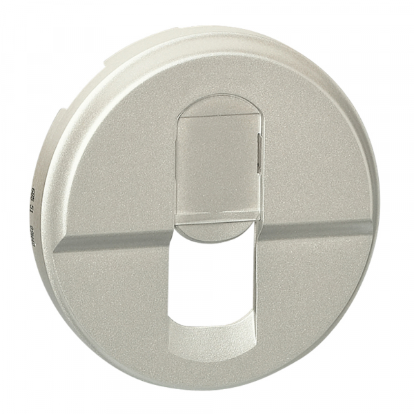 Legrand  Celiane  Титан Лицевая Панель розетки RJ45 068551