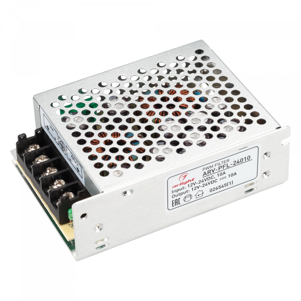 Arlight Блок питания ARV-PFL-24010 DC/DC (12-24V, 10A, PWM filter) (Arlight, IP20 Сетка, 2 года)