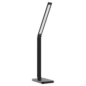Светильник настольный Gauss Qplus модель GTL501 10W 600lm 3000-6000K 170-265V черный диммируемый Qi USB LED 1/12