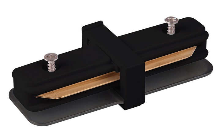 Elektrostandard TRC-1-1-I-BK / Коннектор прямой для однофазного шинопровода (черный)