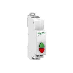 Кнопка управления  Schneider Electric  iPB красный/зеленый 1НЗ/1НО  A9E18034 (аналог Multi9 18034)