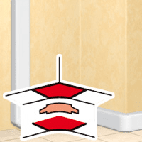 Угол  цвет белый 50х150  внутренний для крышки высота  65мм  Legrand  DLP   10606