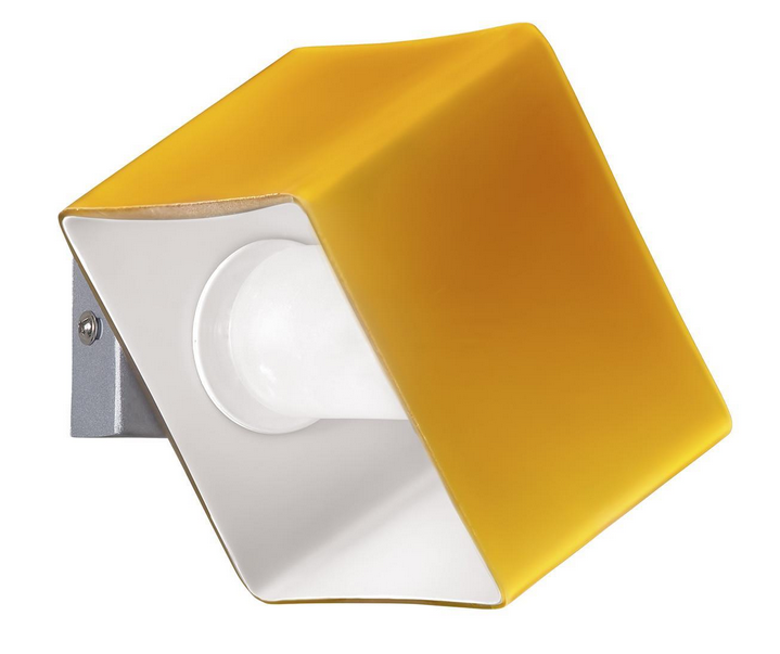 Светильник настенный Lightstar 801613 (MB328-1SO) PEZZO 1х40W G9 ХРОМ/ЯНТАРЬ (в комплекте)