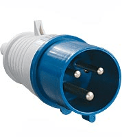 Вилка кабельная TDM 023 2Р+РЕ 32А 220В IP44