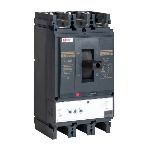 Выключатель автоматический  3П   400А  45кА  ВА99C (Compact NS) 400/400А  EKF