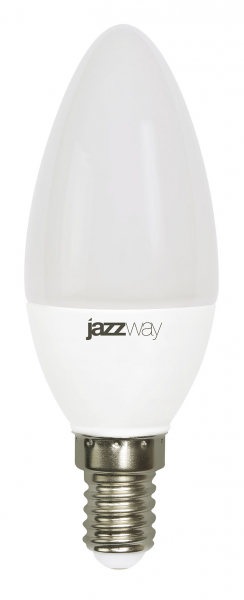 Светодиодная лампа Jazzway С37  9Вт 230В 4000K E14-E