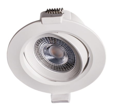 Светильник точечный .Jazzway PSP-R   9044 7W White 3000K 38град круг/поворот IP40 Jazzway