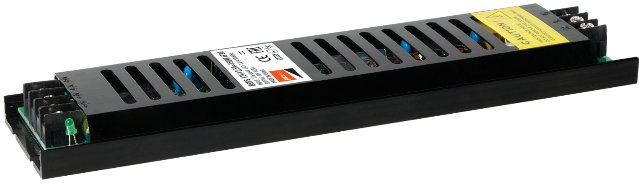 Драйвер Jazzway 12V 150Вт IP20 199х42х99 BSPS  12V12,5A 1 г.гар.