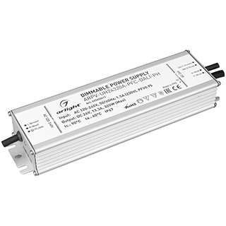 Arlight Драйвер 24V 320Вт IP67 258х68х39 ARPV-UH24320A-PFC-DALI-PH (24V, 13.3A, 320W)