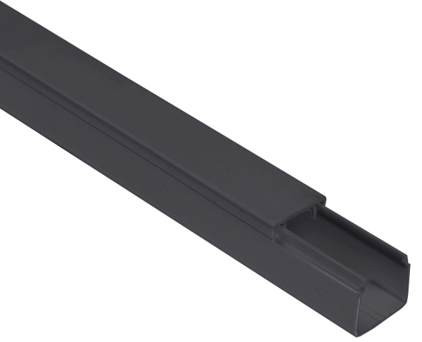 Кабель-канал 16х16 "ЭЛЕКОР" черный IEK (кратно 2)