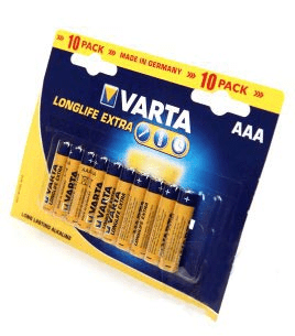 Элемент питания VARTA 4103.101.461"LONGLIFE " LR03  BP10 (кратно 10)