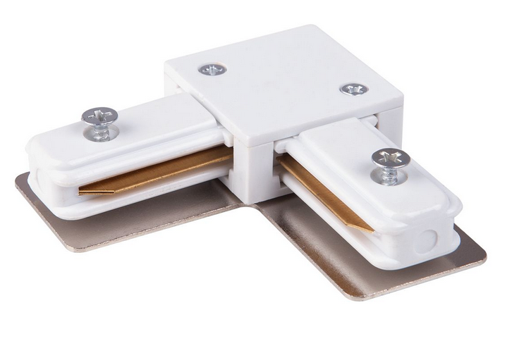Elektrostandard TRC-1-1-L-WH / Коннектор угловой для однофазного шинопровода (белый)
