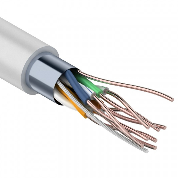 Кабель FTP 4PR 26AWG, CCA, CAT5 (бухта 305м)  PROCONNECT LIGHT 01-0148-3