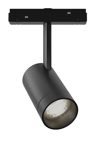 Магнитный трековый светильник ЭРА TRM20-6-10W3K-B для системы NOVA 48V 10Вт 3000К направленный свет черный