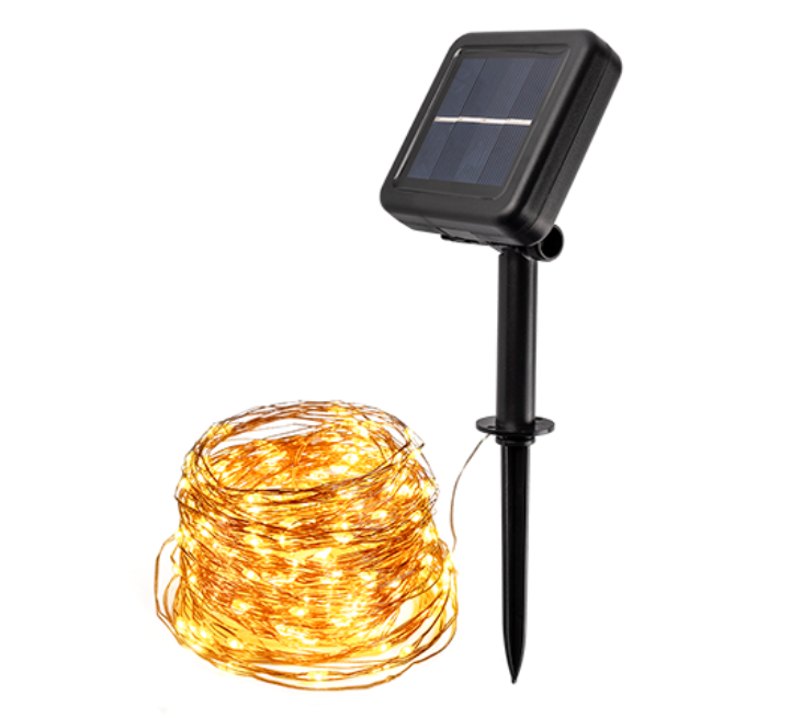 Солнечн. свет-к ФАZА SLR-G03-200Y нить, желт. 200 LED