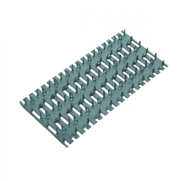 Пластина гвоздевая 132х60х1 мм зуб 8 мм оцинк. - накл. Tech-Krep