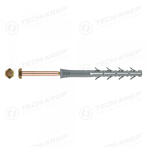 Фасадный дюбель TSX 10х115(120)  (6 шт)- пакет Tech-krep