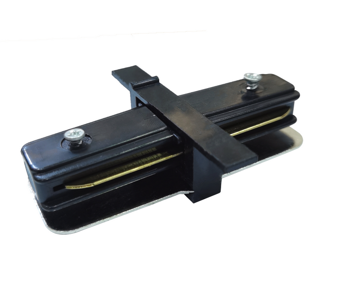 Коннектор Elektrostandard TRCM-1-I-BK прямой для однофазного встраиваемого шинопровода (черный)
