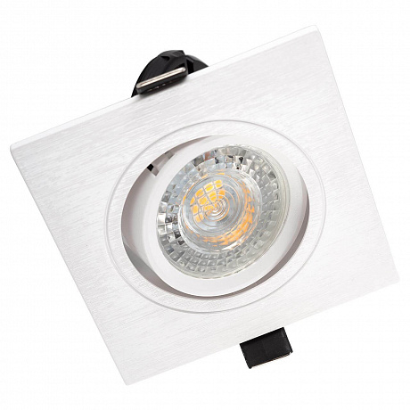 Встраиваемый светильник DENKIRS DK3021-WH  IP 20, 10 Вт, GU5.3, LED, белый, пластик