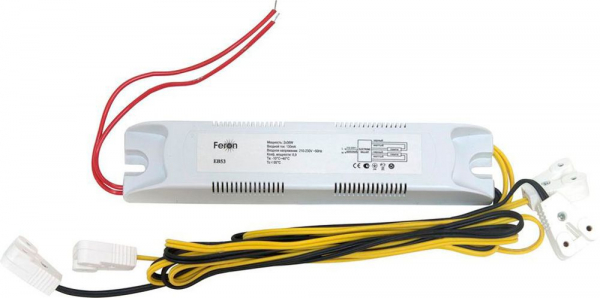 ЭПРА 2*36W T8/G13 230V EB53 164*32*22mm (с патронами и крепежами) Feron