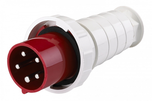 Вилка кабельная 26008DEK переносная 035 3Р+РЕ+N 63А 380В IP67 ВП-102 DEKraft Systeme Electric