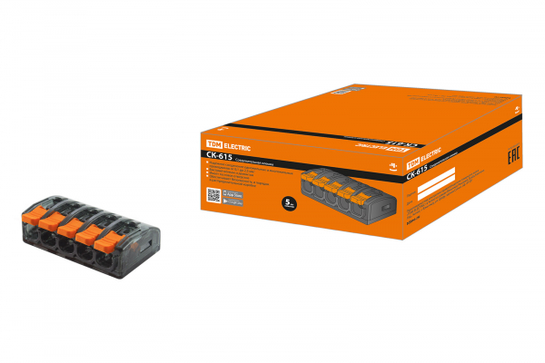 TDM СК-615 Клемма соед. (2,5мм2) SQ0527-0023 (кратно 30)