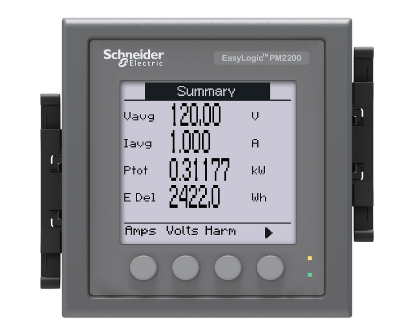 Счетчик  Schneider Electric  PM2230 3-фазный LCD, RS485 Modbus, класс точности  0,5S, многофункциональный  METSEPM2230R