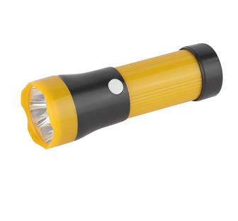 Фонарь светодиодный TB4L Трофи 4*LED, пластик, 3xAAA, полиб (25/200/2400)