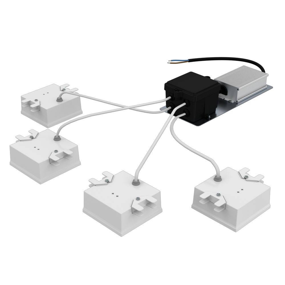 Исполнение корпуса. IP54. Грильято Мозаик (26x4)