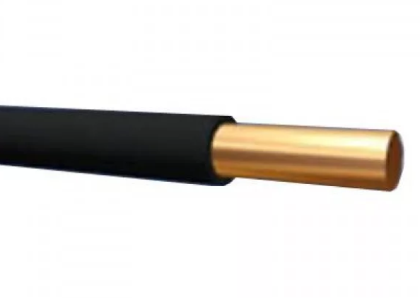 Провод ПВ-1 25 (ПУВ) медный чёрный БРЭКС