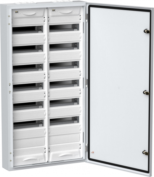 TITAN 5 Корпус мет. ЩРн-168 (2х84) 1085х570х140 IP54 бел IEK