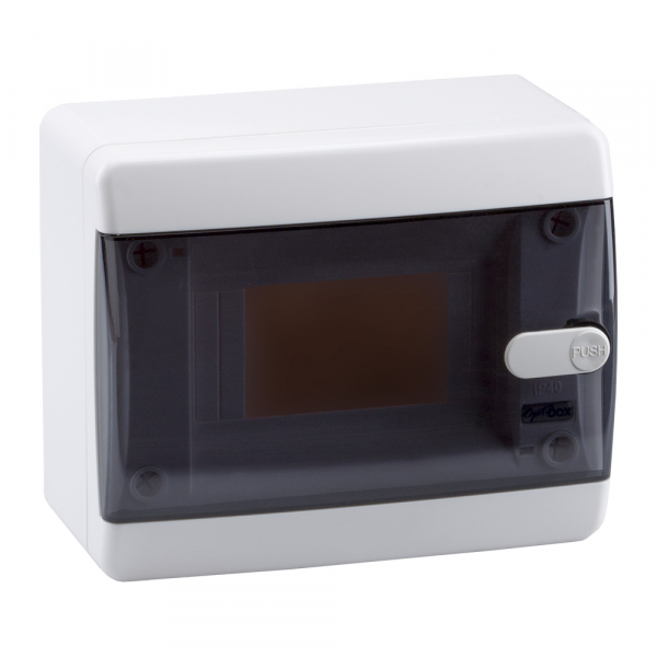 Бокс навесной OptiBox P-CNK-1-06-IP40 пластиковый навесной ЩРНП