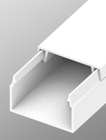 Кабель-канал ПВХ 25х16 мм "AGIS Profile" Белый  (60м/уп) (кратно 60)