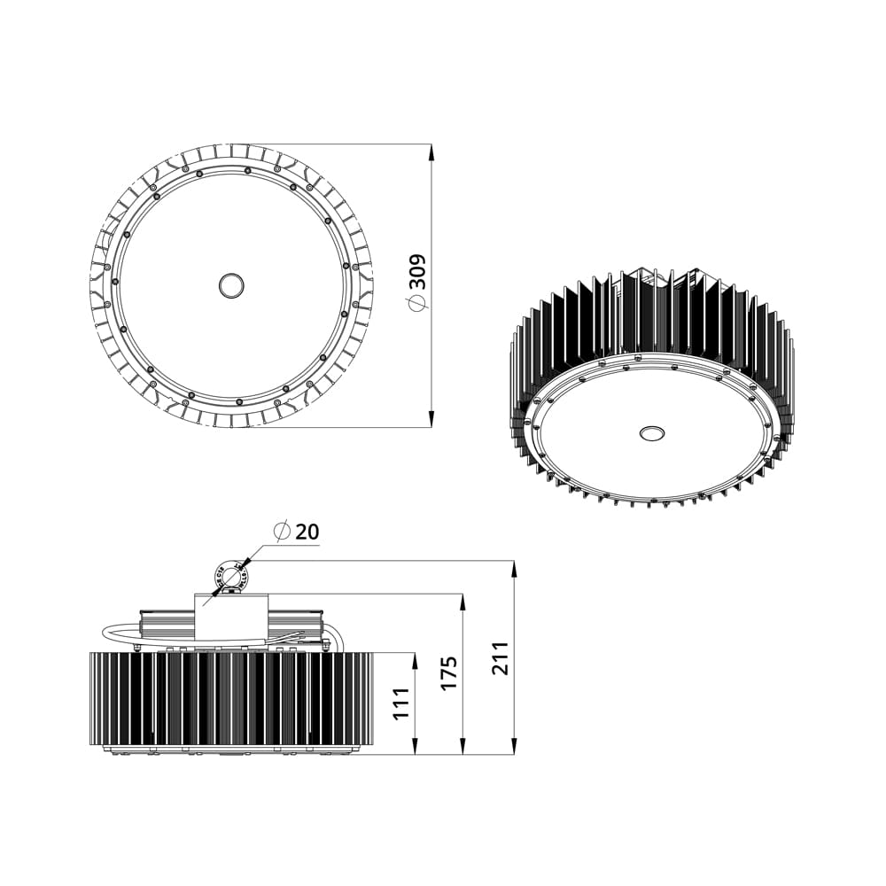 Профи v3.0 МЛ 200 CRI70 4000К 120°