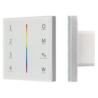 Arlight Панель Sens SMART-P22-RGBW White (12-24V, 4x3A, 2.4G)
