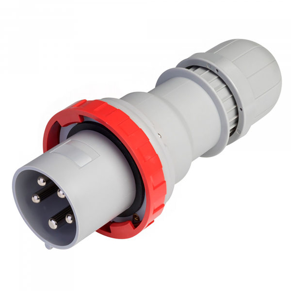 Вилка кабельная IP67 63A 3p+E+N 400V, DKC DIS2186337