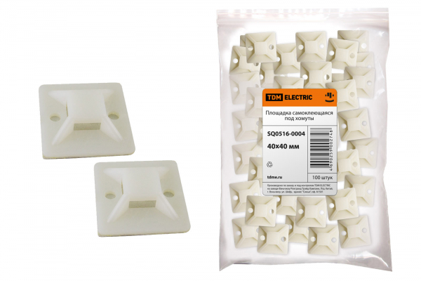 Площадка самоклеящаяся 40х40 (100) TDM