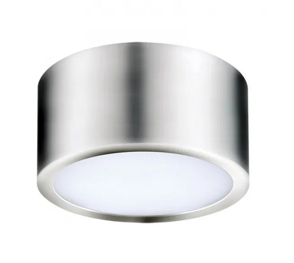Lightstar 213914 Светильник ZOLLA CYL LED-RD 10W 780LM ХРОМ 4000K IP44 (в комплекте)