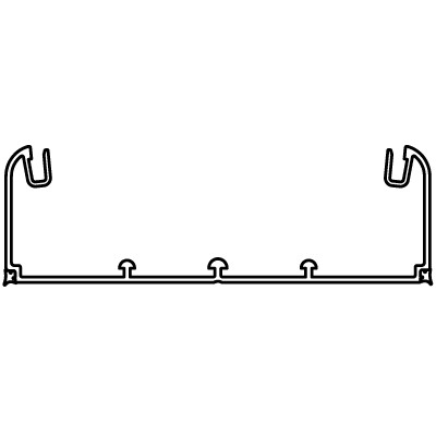 Кабель-канал  белый 140х50  без крышки  01400  DKC (кратно 2)