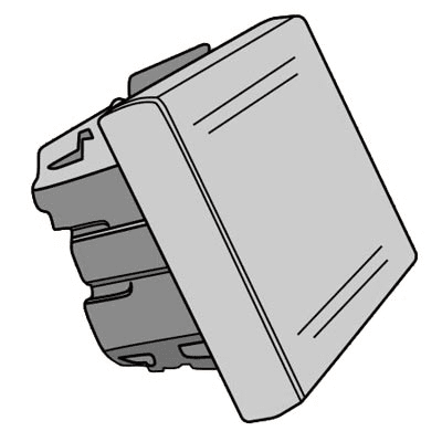 Модерн v2.0 12 Оптик 1000мм (12Вт/м) 48В DC CRI80 4000К 70° (Профиль, козырек, транзитное штепсельное соединение)