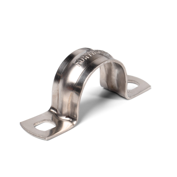 Скоба двухлапковая из нержавеющей стали СМД (INOX) 38-40 Fortisflex