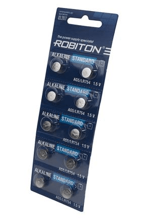 Элемент питания ROBITON STANDARD AG5 BL10 (кратно 10)