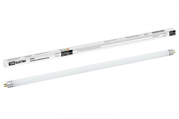 Люминесцентная лампа TDM  T4  16Вт  230В  6500К  G5