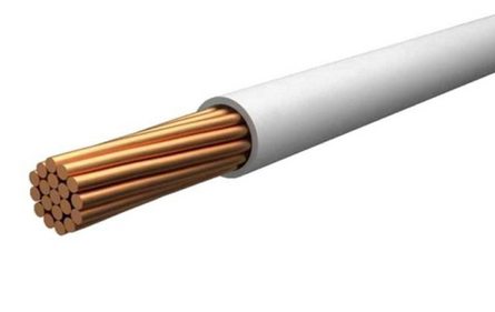 Провод ПуГВнг(А)-LS 1х6 белый (кратно 10)
