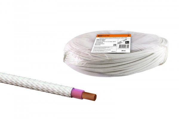 Провод термостойкий РКГМ 6,0 мм2 (20м) TDM
