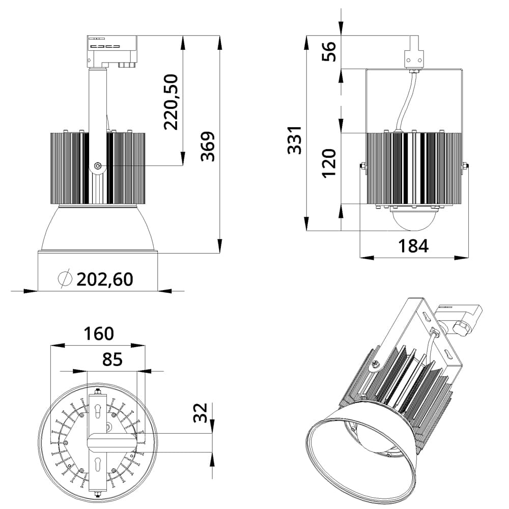 Трек v2.0 30 4500К 45°