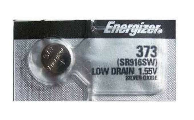 Батарейка Energizer 373 Silver Oxide (10шт.) E301538301 (кратно 10)